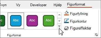 Knappen Figurformat mer