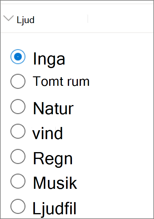 Omgivande ljudgränssnitt