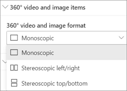 360 video-och 360 bild format