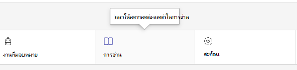 การอ่าน