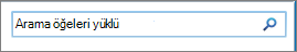 SharePoint 2010 Yüklü Öğeleri Ara arama kutusu