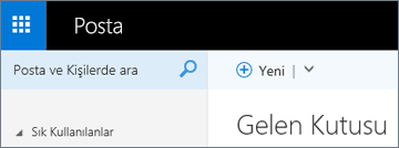 Outlook Web App’te şeridin görünüşü