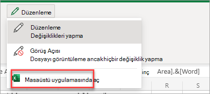 Uygulamayı masaüstünde açar