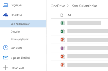 Web üzerinde Outlook'ta dosya paylaşma