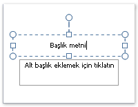 Başlık metni yer tutucusu