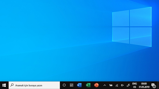 Windows 10’da görev çubuğu