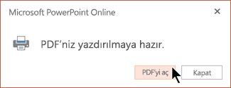 PDF’niz hazır