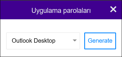 Outlook Masaüstü'nü ve sonra da Oluştur'u seçin.