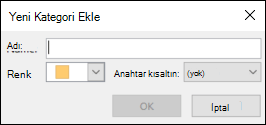 Yeni kategori ekle