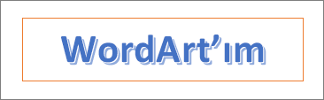 WordArt örneği