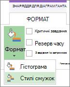 Змінення легенди на поданні друку