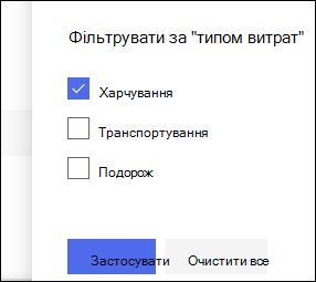 SharePoint Область фільтра онлайнових списків