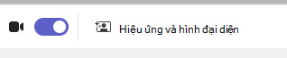 hiệu ứng và hình đại diện