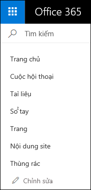 Dẫn hướng trái trong SharePoint