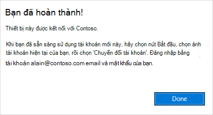 Bạn đã thiết lập sẵn màn hình