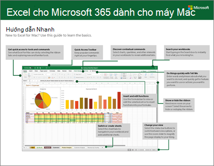 Hướng dẫn Nhanh về Excel 2016 cho Mac