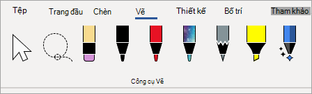 Bút công cụ vẽ của Microsoft 365
