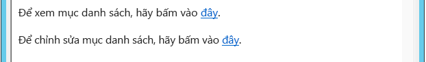 Chèn Siêu kết nối cho Mục Danh sách 5