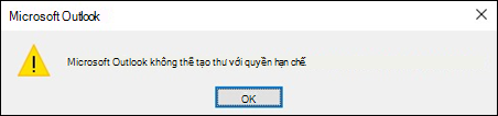 Lỗi email được mã hóa trong Outlook