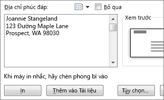 Hộp địa chỉ phúc đáp