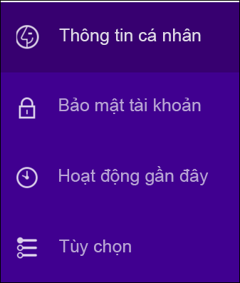 Thay đổi thiết đặt bảo mật cho tài khoản Yahoo