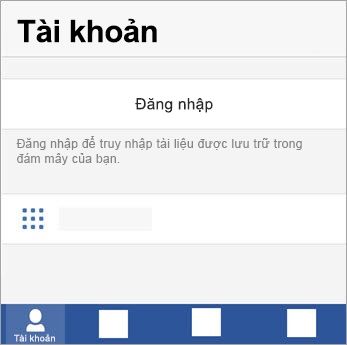 Đăng nhập bằng tài khoản Microsoft hoặc tài khoản Office 365 của cơ quan hoặc trường học.