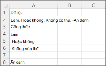 Kết quả của ví dụ 4