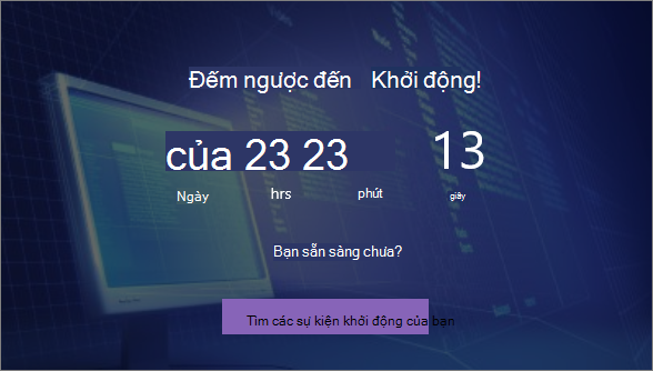 Phần web Bộ hẹn giờ Đếm ngược