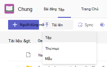 tải lên tệp