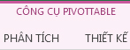 Công cụ PivotTable