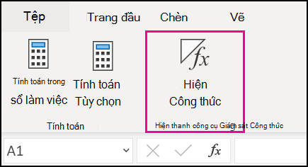 Hiển thị Công thức trên web