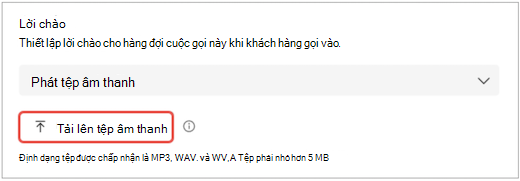 màn hình giao diện người dùng Teams hiển thị cài đặt