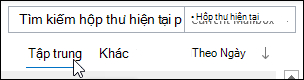 Bộ lọc Ưu điểm hoặc Khác