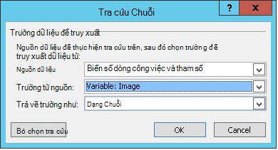 Chuỗi email trong Quy trình ảnh