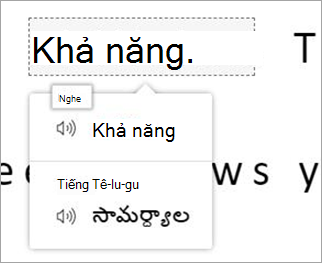 Bộ đọc Tập trung Dịch