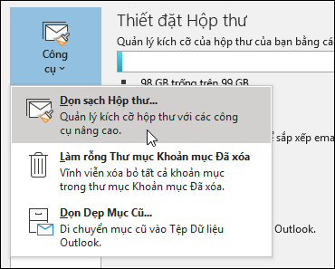 Dọn dẹp Hộp thư