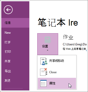 您可以直接通过“文件”菜单升级到最新版本的 OneNote。