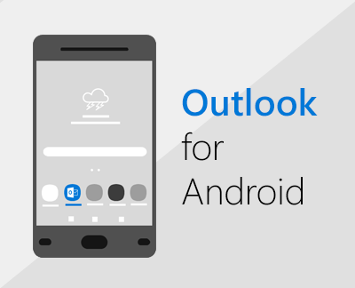 单击以设置 Outlook for Android