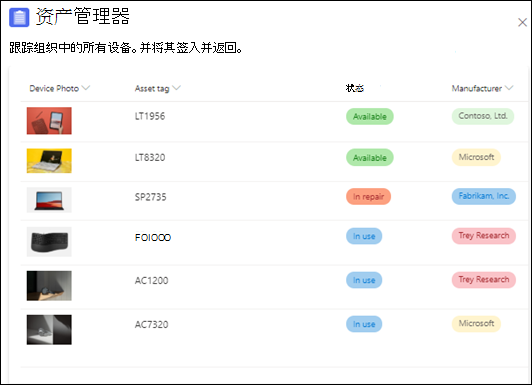 资源管理器模板