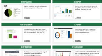 6 个可访问的预算模板图像