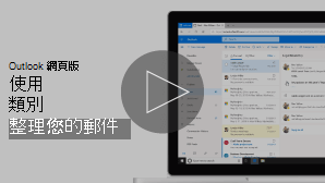 [使用類別整理電子郵件] 影片的縮圖圖像