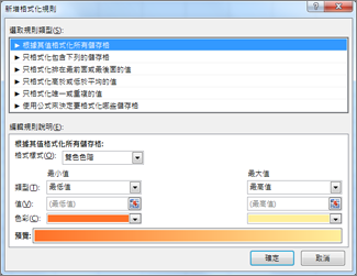 新的設定格式化規則