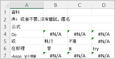 範例 6 的結果