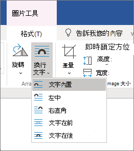 自動換行文字選項