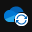 商務用 OneDrive 正在處理變更圖示
