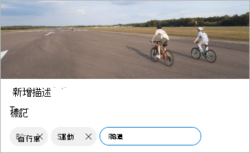 OneDrive 編輯標籤。