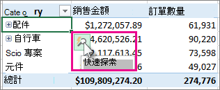 [快速探索] 按鈕